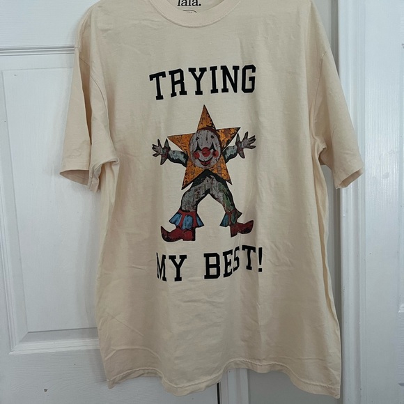 Dressed in Lala Trying My Best graphic tee - Picture 3 of 3